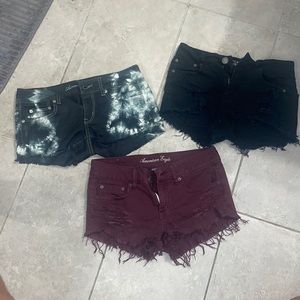 American Eagle size 2 short lot
